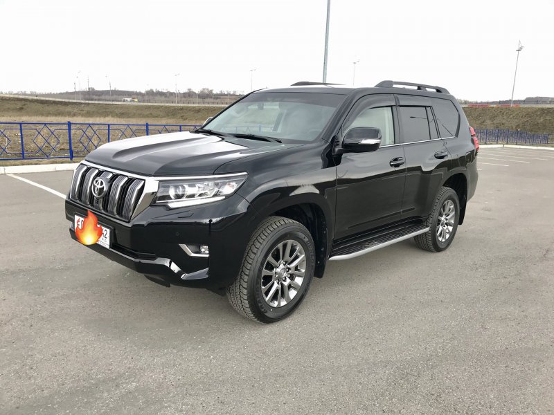 Toyota Land Cruiser Prado 150 2021 Black Onyx