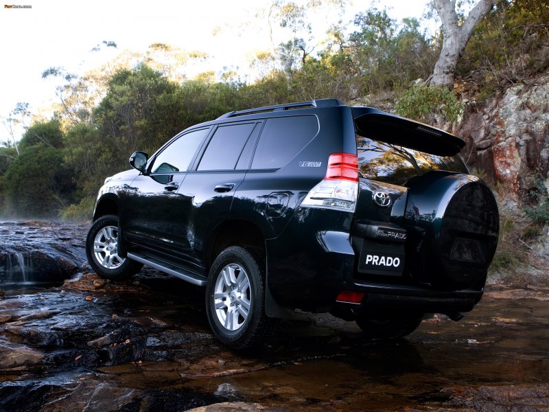 Toyota Land Cruiser Prado 2016 Black