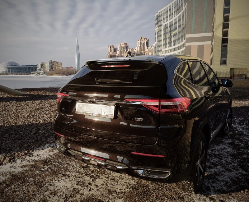 Haval x7 черный тонированный