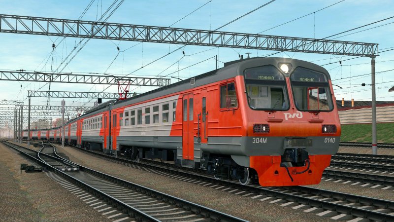 Модель электропоезда эд4м