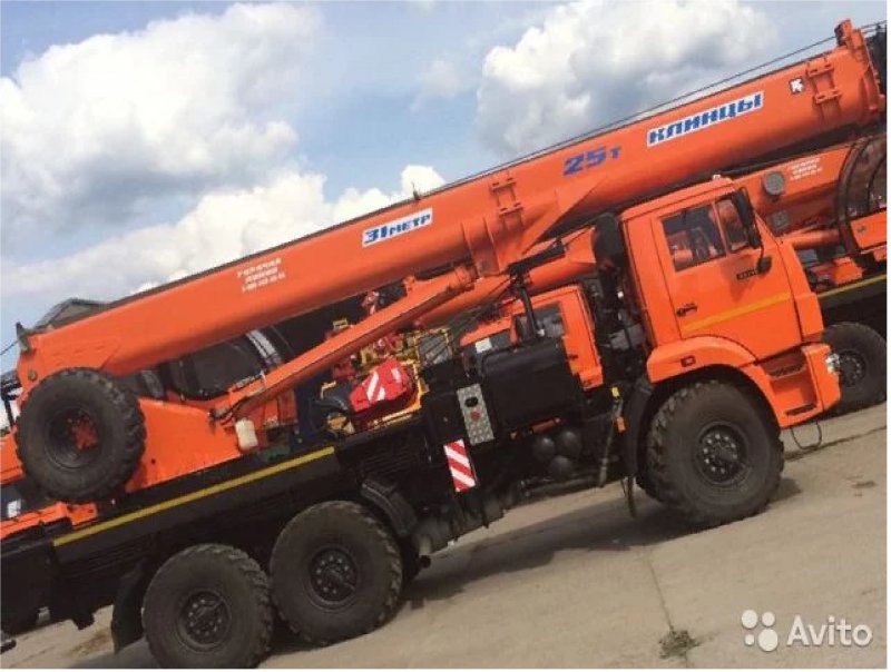 Кран Клинцы 25 т 31м КАМАЗ