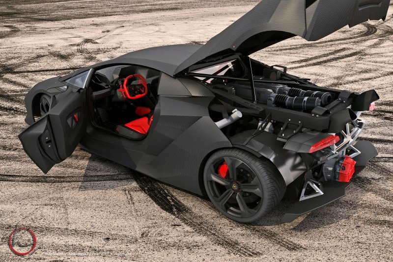 Ламборгини Sesto elemento FULLHD