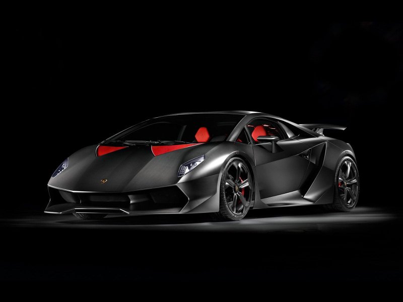 Макс скорость Lamborghini Sesto elemento