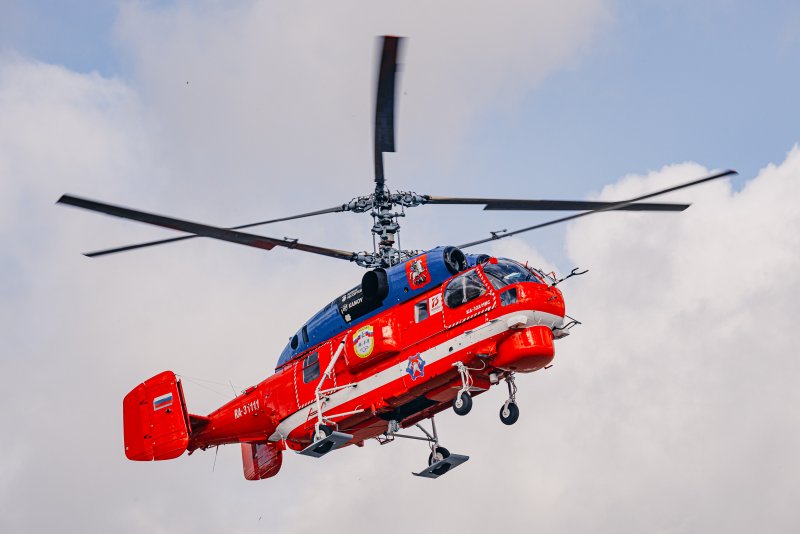 Ростех представит на Макс-2021 модернизированный ка-32а11м