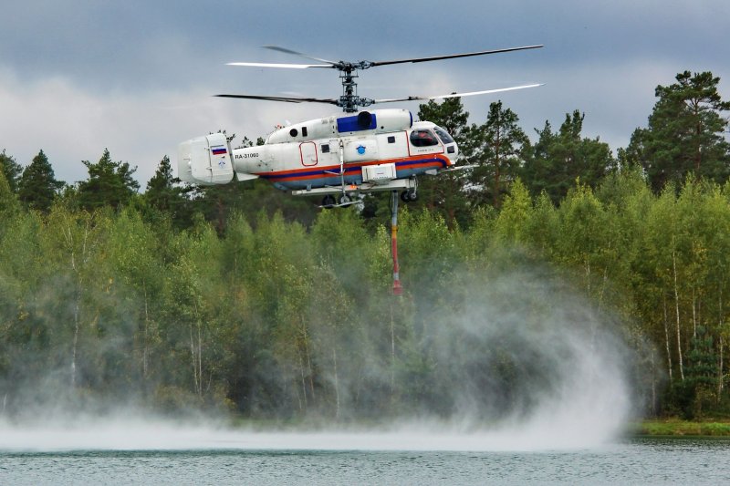 Пожарный вертолет ка-32