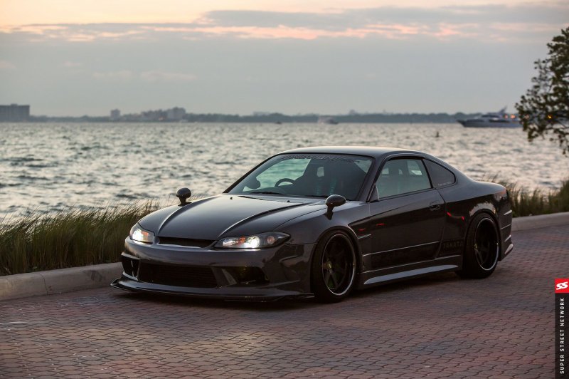 Nissan Silvia s15 Королева дрифта