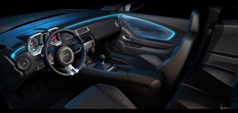 Chevrolet Camaro 2009 салон