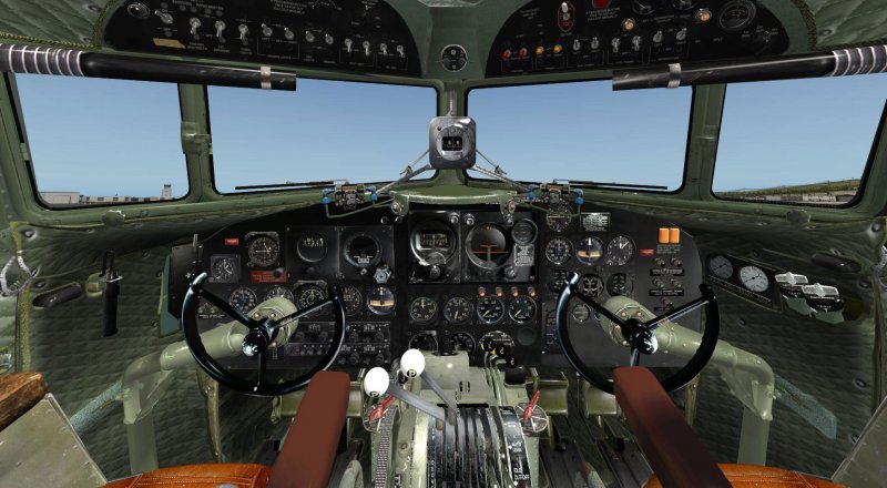 С-47 Дуглас кабина