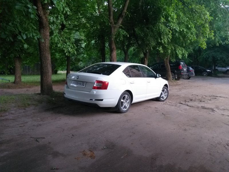Шкода Октавия на литье