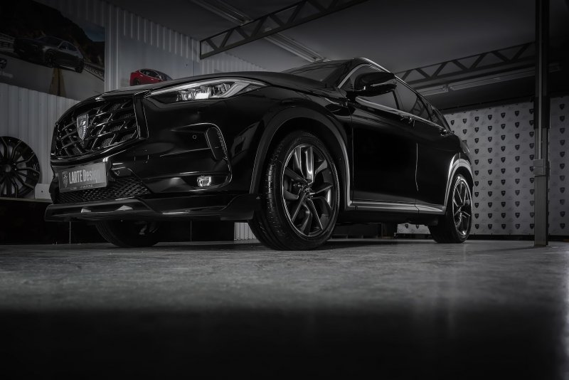 Инфинити qx50 в обвесе
