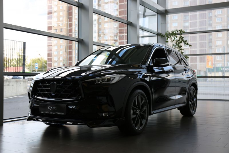 Инфинити qx50 в обвесе