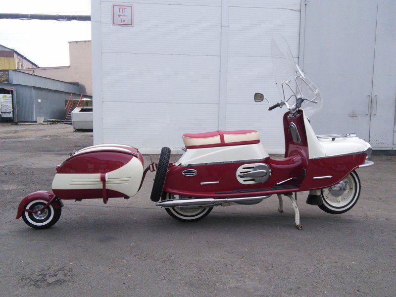 Мотороллер cz 502