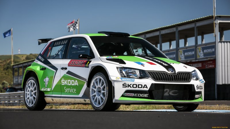 Skoda Fabia r5 2015