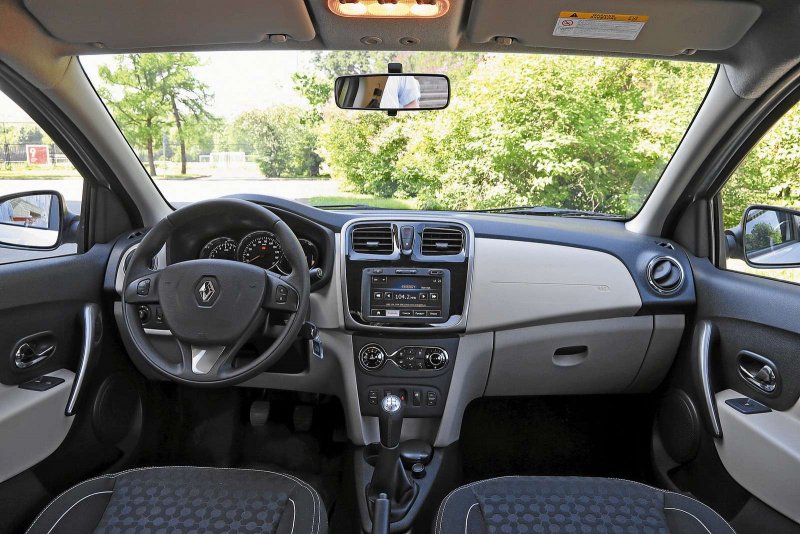Renault Logan 2017 салон