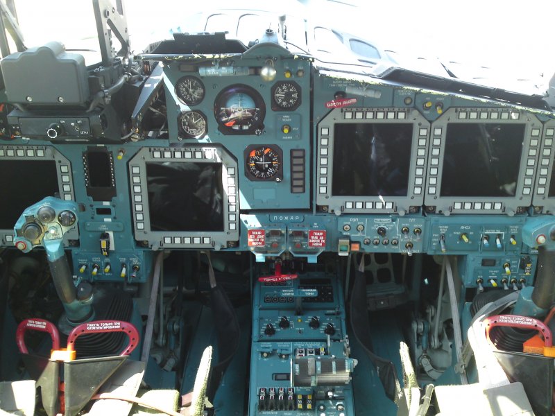 Су-34 кабина