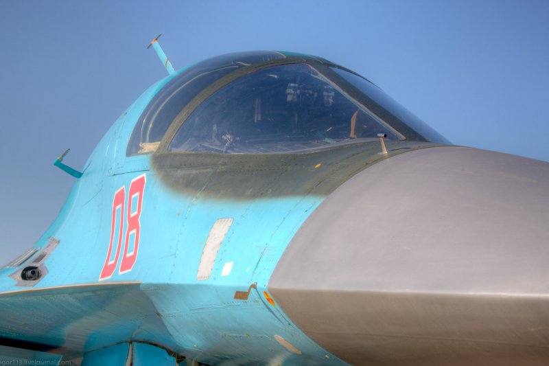 Су 34 кабина пилотов