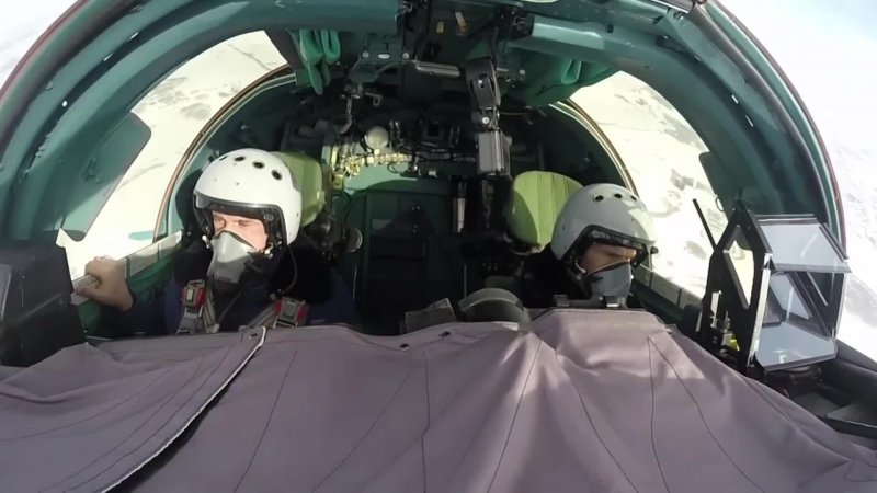 Су-34 кабина экипажа