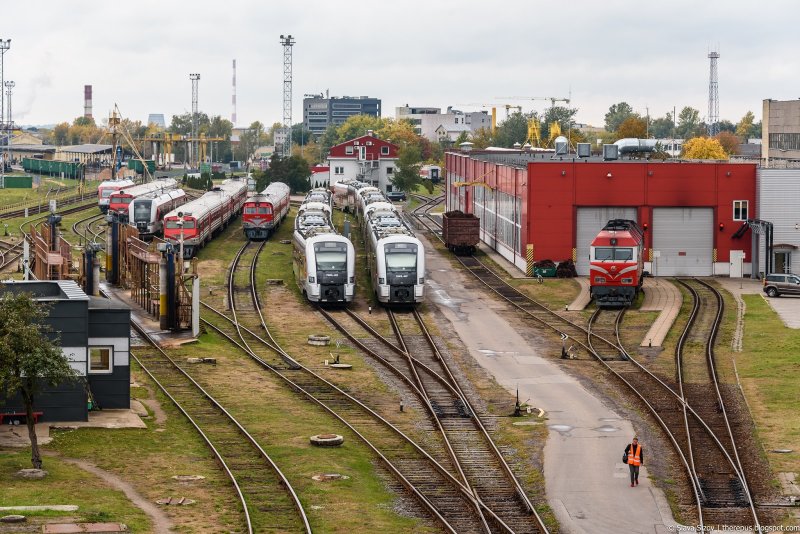 Железнодорожное депо Польша