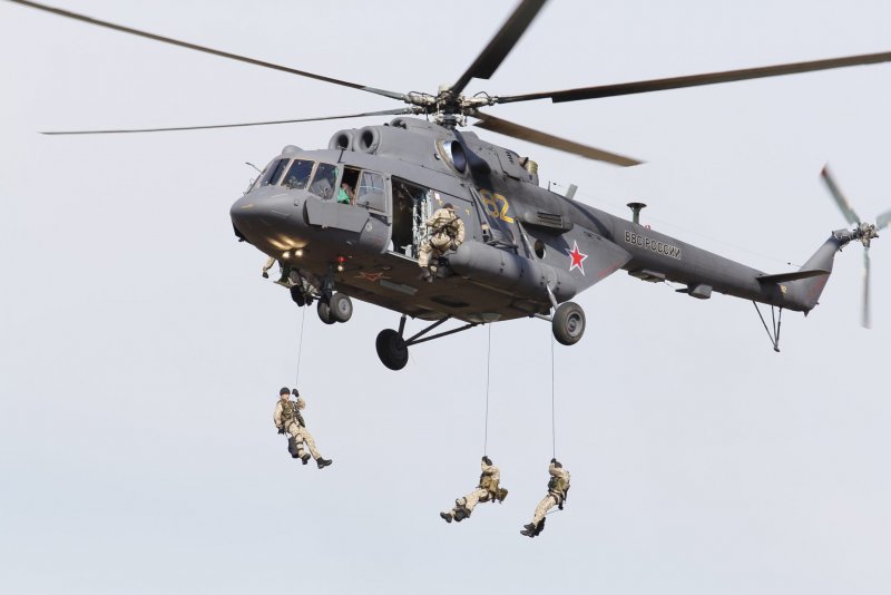 Ми-8 АМТШ высадка десанта