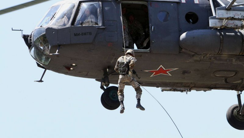 Ми-8амтш десантирование