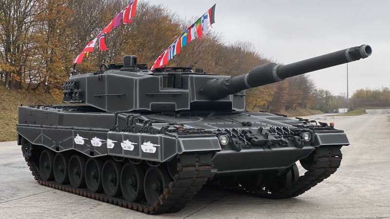 Танк Leopard 2a7v