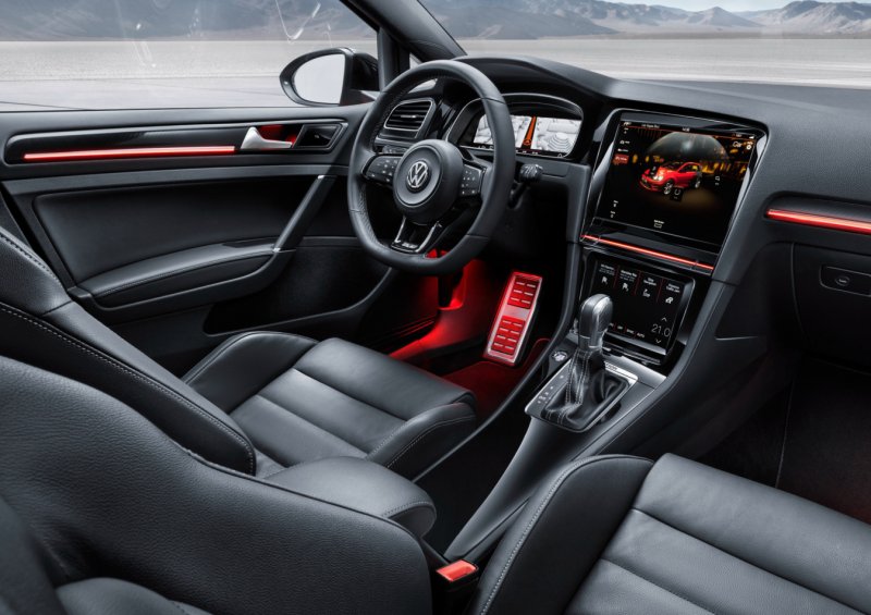 Volkswagen Golf 7 r салон