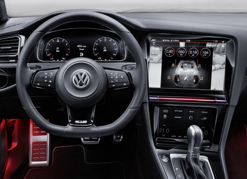 Golf 8 r Interior