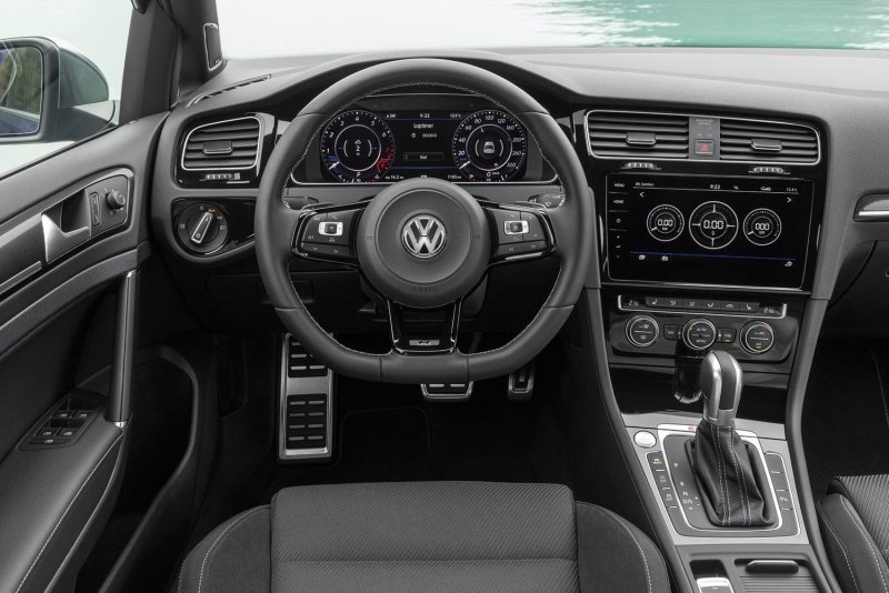 Volkswagen Golf r 2018 салон