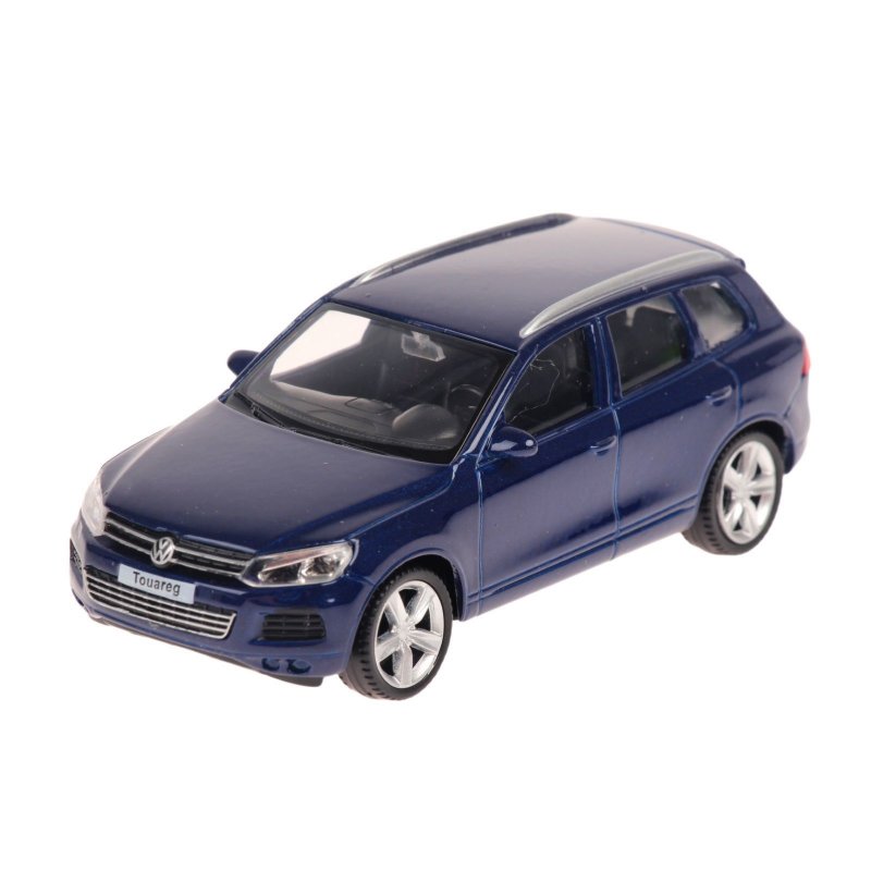 Машина Volkswagen Touareg синяя 1:43