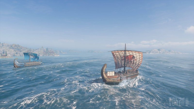Assassin's Creed Odyssey корабль