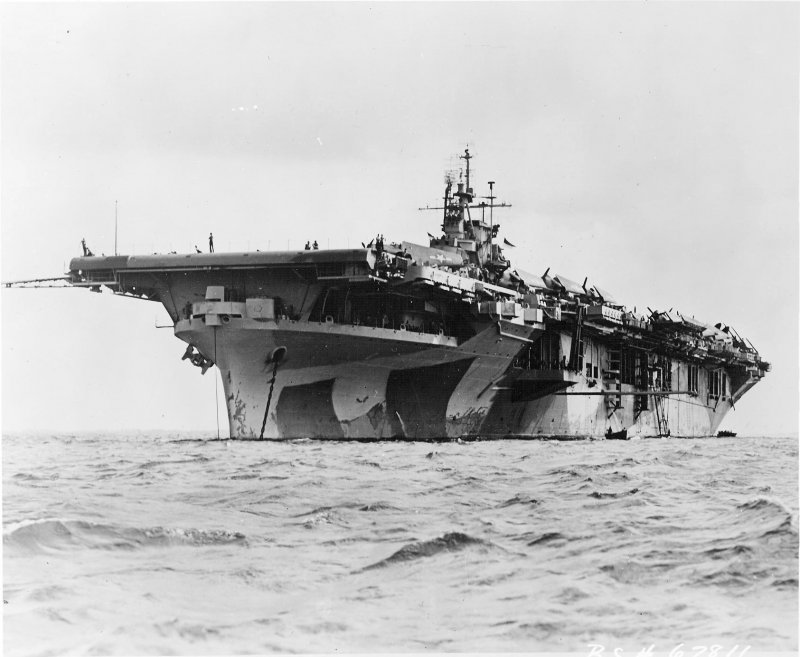 Авианосец Йорктаун 1942