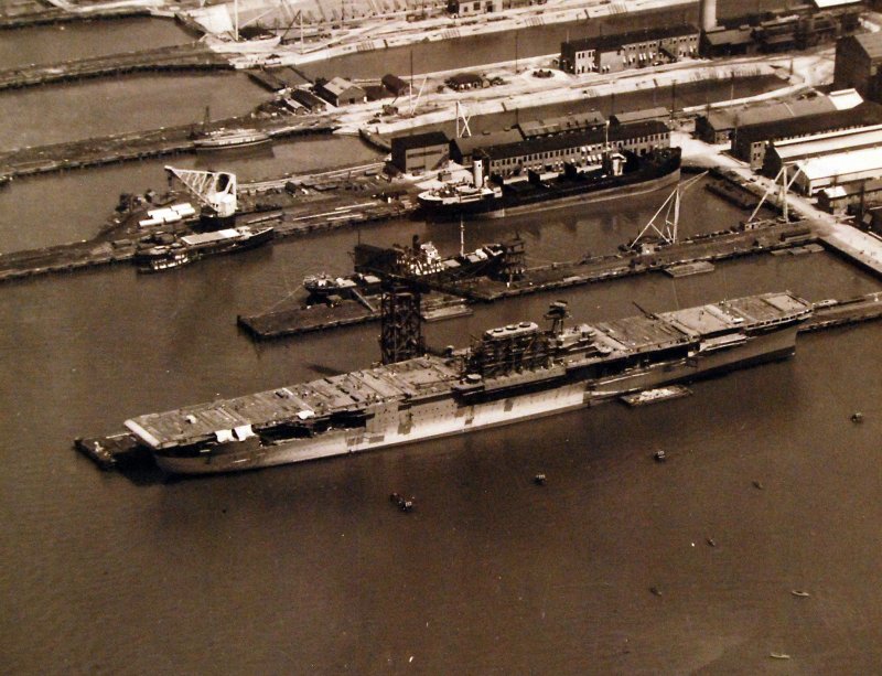 USS Yorktown CV-5 на дне