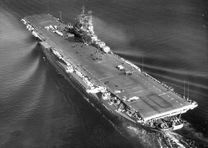 USS Yorktown CV-5 на дне