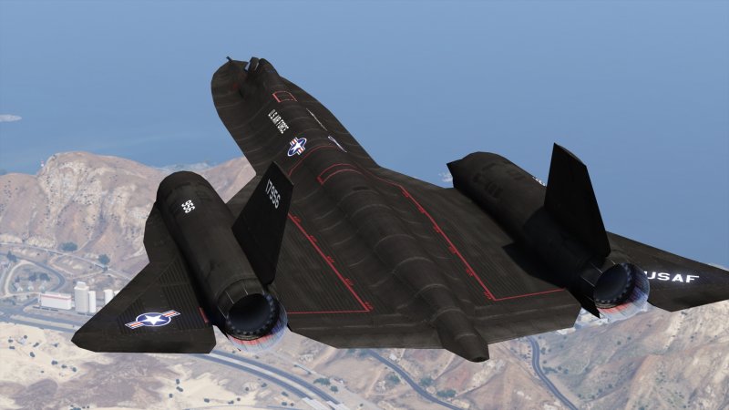 Lockheed SR-71 Blackbird кабина