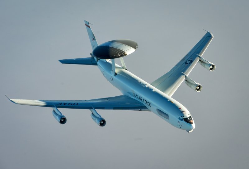 Самолет AWACS E-3a Sentry