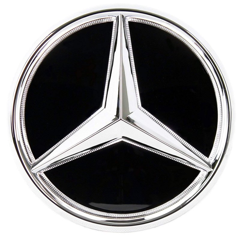 Эмблема решетки Mercedes led w205