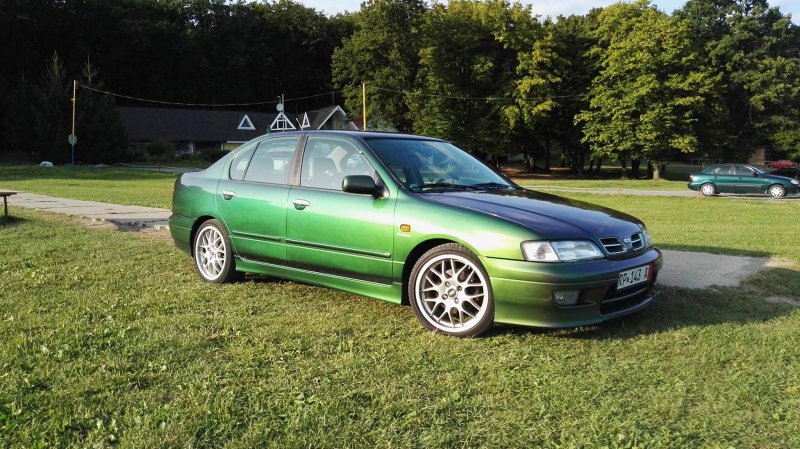 Nissan primera p11 зеленый