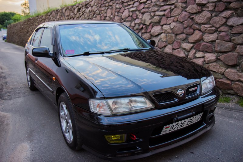 Nissan primera p11 синий