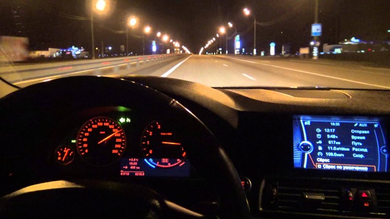 Skoda a8 салон ночью