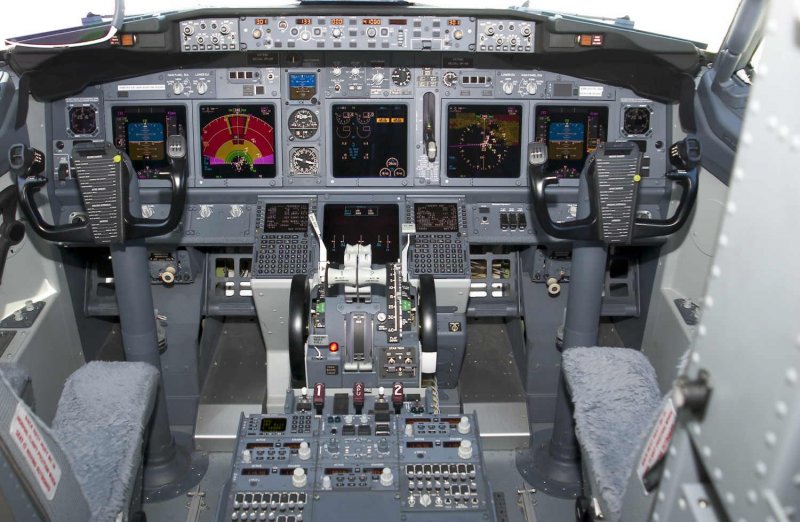 Приборная панель Boeing 737