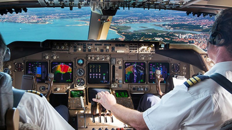 Боинг 737 100 кабина