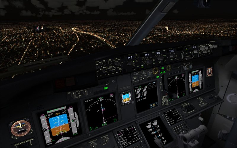 Boeing 777 Max кабина