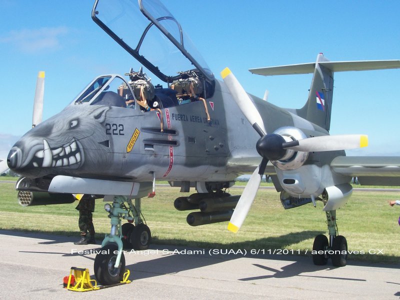 Аргентинский Штурмовик FMA IA.58 Pucara