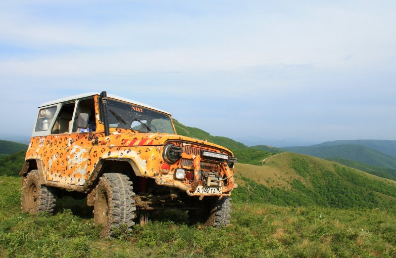 Полный привод УАЗ 4x4