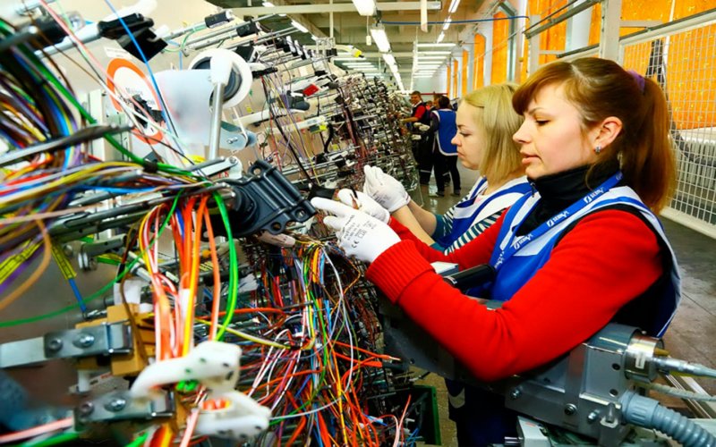 Вязальщик схемных жгутов кабелей и Шнуров