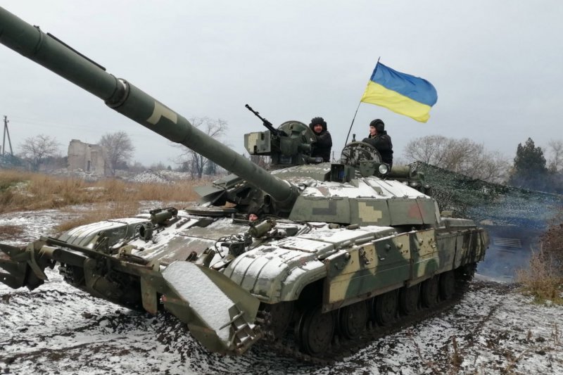 Украинский т-64бм "Булат"