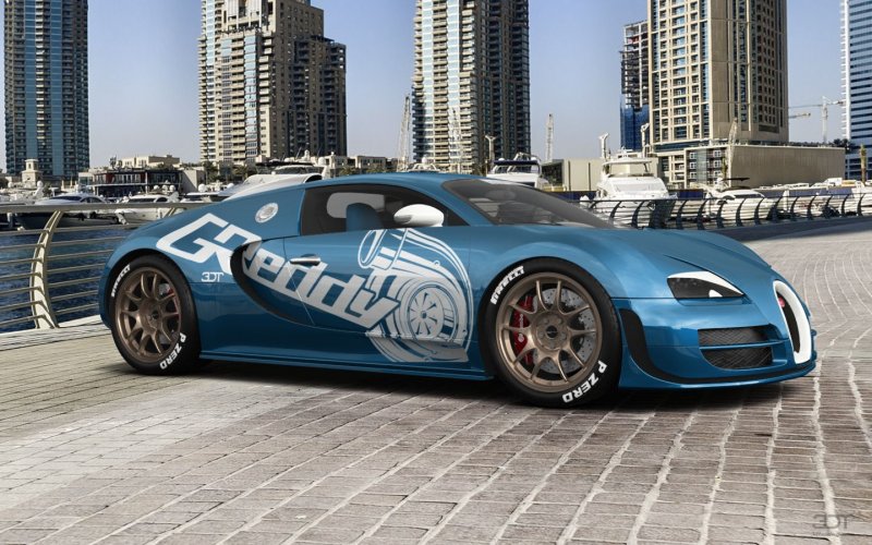 Bugatti Veyron обвес