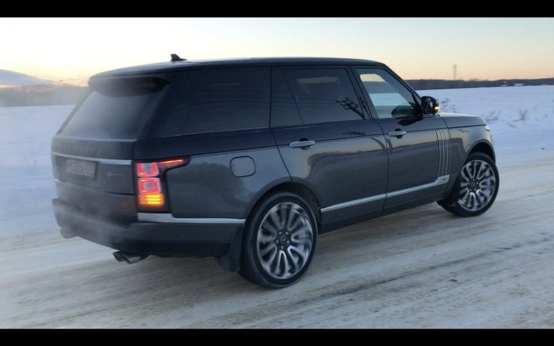 Range Rover SVR понторезка