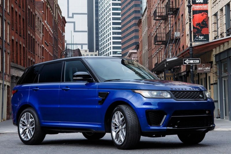 Range Rover Sport SVR 2016 Blue