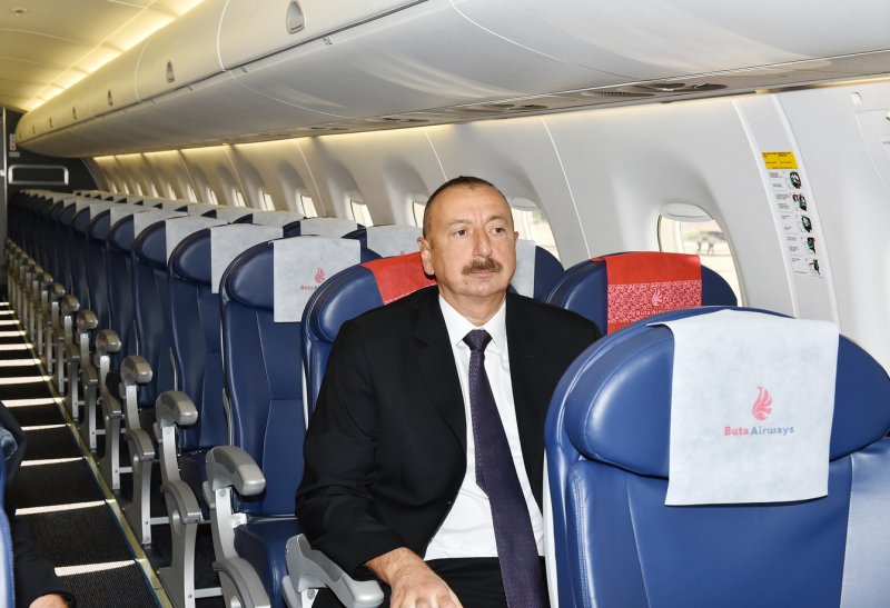Алиев президент Азербайджана самолет